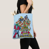 Tote Bag Graphique du logo Captain Planet & Planeteers Grou (De près)