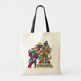 Tote Bag Graphique du logo Captain Planet & Planeteers Grou
