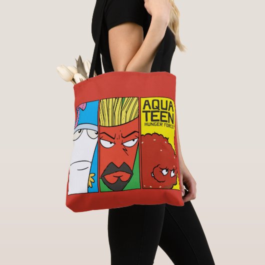 Tote Bag Graphique du panneau de caractères de la force de  (De près)