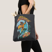 Tote Bag Graphique du Surf de levage Aquaman et Trident (De près)