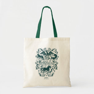 Tote Bag Graphique Filigree de Patronum d'Expecto