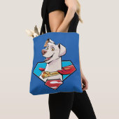 Tote Bag Graphique Krypto S-Shield (De près)