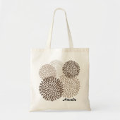 Tote Bag Graphique moderne de Chrysanthème (Devant)