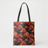 Tote Bag Graphique Motif sans couture Red Fall Maple Tree (Devant)