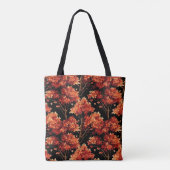 Tote Bag Graphique Motif sans couture Red Fall Maple Tree (Dos)