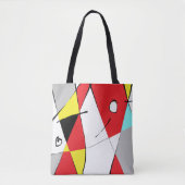 Tote Bag Graphique multicolore (Devant)