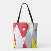 Tote Bag Graphique multicolore (Dos)
