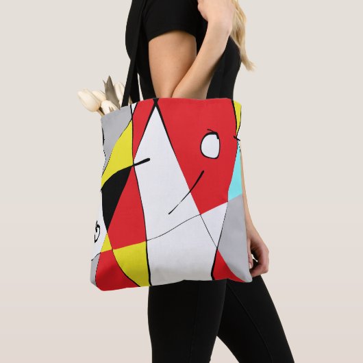 Tote Bag Graphique multicolore (De près)