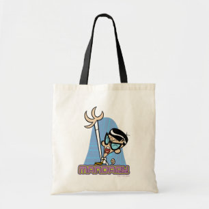 Tote Bag Graphique Nom de caractère Mandark