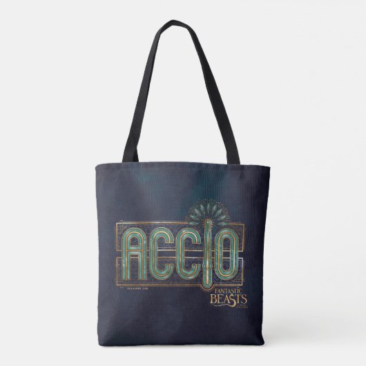 Tote Bag Graphique orthographique Jade Art Déco ACCIO™ (Dos)