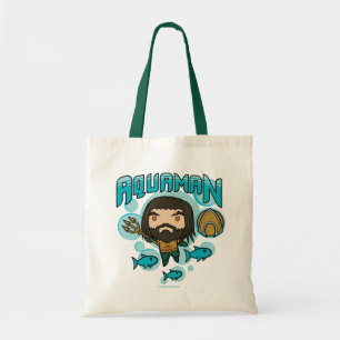 Tote Bag Graphique sous-marin d'Aquaman Chibi Aquaman