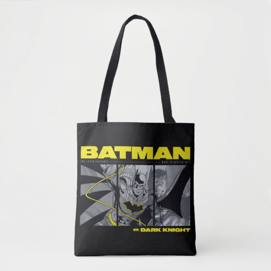 Tote Bag Graphique Tri-Panel de la BD Batman (Devant)