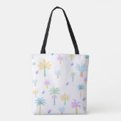Tote Bag Graphiques Rétro Palmiers (Dos)