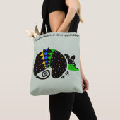 Tote Bag Graphisme à trois bandes ARMADILLO - Faune - Natur (De près)