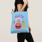 Tote Bag Graphisme amusant de Telly Monster (De près)