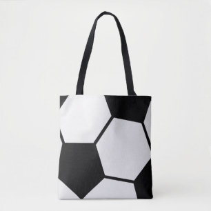 Tote Bag Graphisme de ballon de football classique Fan de s