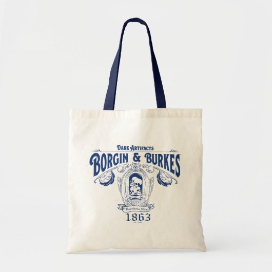 Tote Bag Graphisme de la boutique d'objets sombres BORGIN & (Devant)