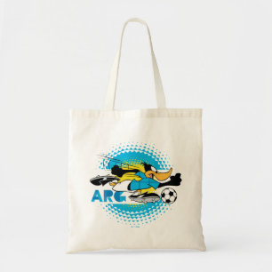 Tote Bag Graphisme de l'équipe d'Argentine de football avec