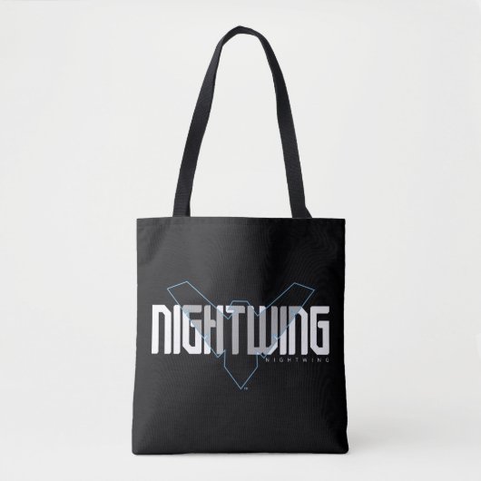 Tote Bag Graphisme Hi-Tech Nom Nightwing (Devant)