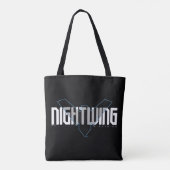 Tote Bag Graphisme Hi-Tech Nom Nightwing (Dos)