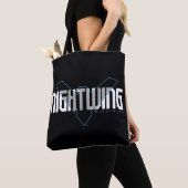 Tote Bag Graphisme Hi-Tech Nom Nightwing (De près)