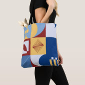 Tote Bag Graphisme numérique conception graphique de motif (De près)