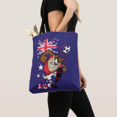 Tote Bag Graphisme TAZ™ Team Australia Soccer (De près)
