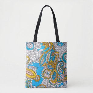 Tote Bag Gras, grungy, islamique, psychédélique, coloré