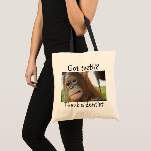 Tote Bag Gratitude de dentiste (Devant (produit))