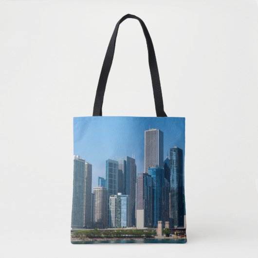Tote Bag Gratte-ciel de Chicago (Devant)