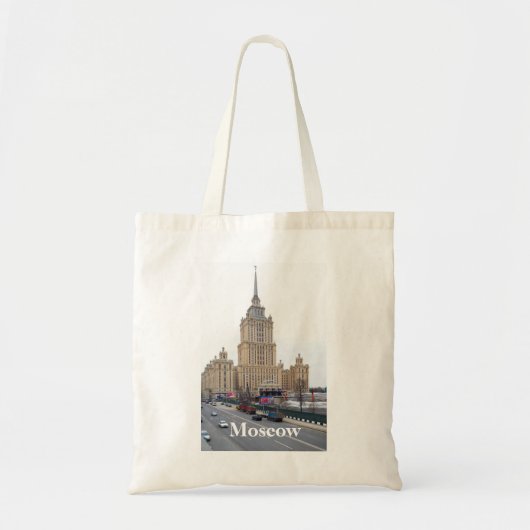 Tote Bag gratte-ciel de Moscou (Devant)