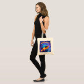 Tote Bag Gravité zéro rêves infinis (Devant (modèle))