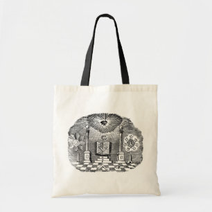 Tote Bag Gravure maçonnique du XIXe siècle