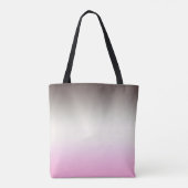 Tote Bag Gray rose ombre (Dos)