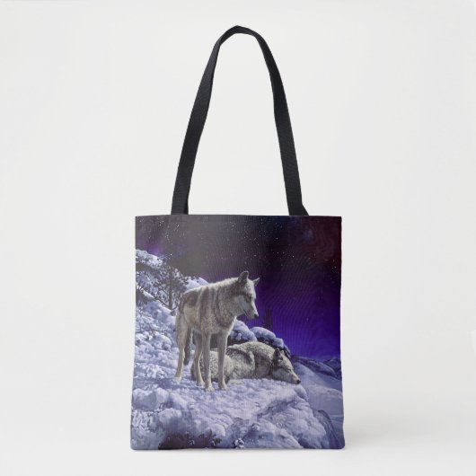 Tote Bag Gray Wolves (Devant)