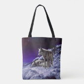 Tote Bag Gray Wolves (Dos)