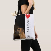 Tote Bag Great dane Fourre-tout (De près)