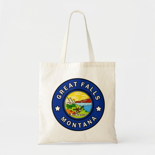 Tote Bag Great Falls Montana (Devant)
