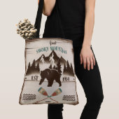 Tote Bag Great Smoky Mountains, TN ours (De près)