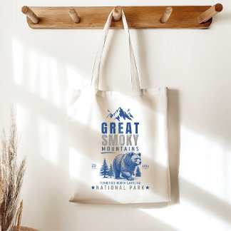 Tote Bag Great Smoky Mountains Vintage Bear – Souvenirs