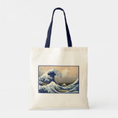 Tote Bag Great Wave off Kanagawa & Mount Fuji Japan Sea (Dos)