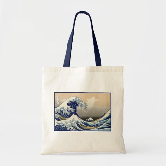 Tote Bag Great Wave off Kanagawa & Mount Fuji Japan Sea (Devant)