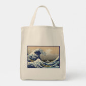 Tote Bag Great Wave off Kanagawa & Mount Fuji Japan Sea (Dos)