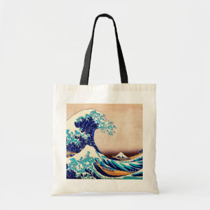 Tote Bag Great Wave Off Kanagawa Vintage Japonais Impressio