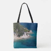 Tote Bag GRÈCE, Îles de la mer Égée nord-orientale, SAMOS (Dos)