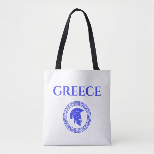 Tote Bag Grèce Spartan (Devant)