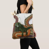 Tote Bag green (De près)