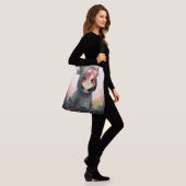 Tote Bag green cap (Sur le modèle)