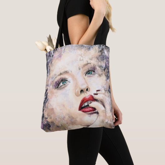 Tote Bag Green Eyed (De près)