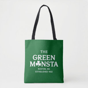 Tote Bag Green Monsta Boston Green Monstah cadeau de baseba